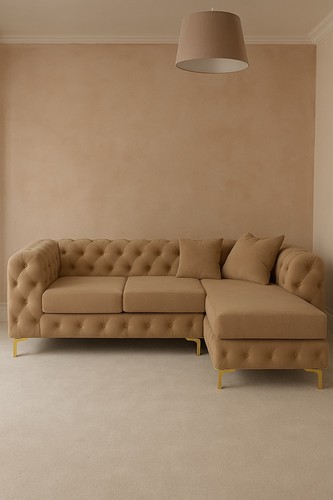 New chesterfield chaise longue - chaise,