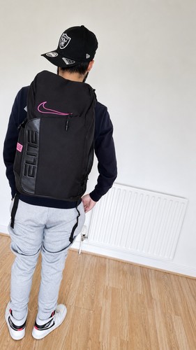Nike elite bag - nike, pink/black