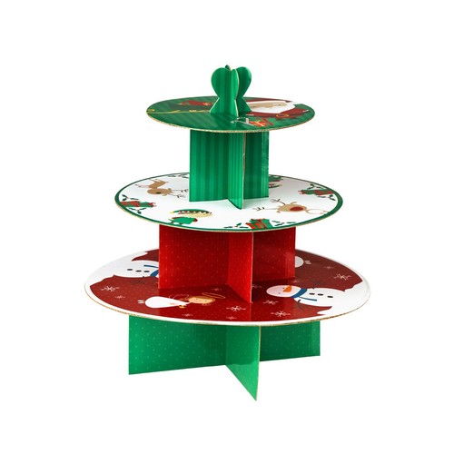 Tier cake stand christmas - 3-tier,