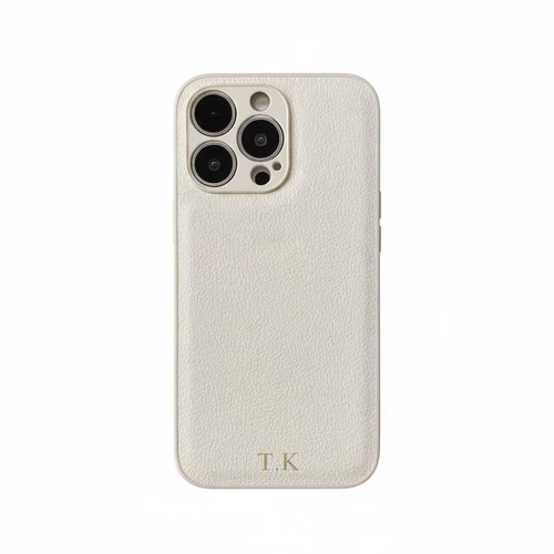 Personalized veg leather case - personalized,
