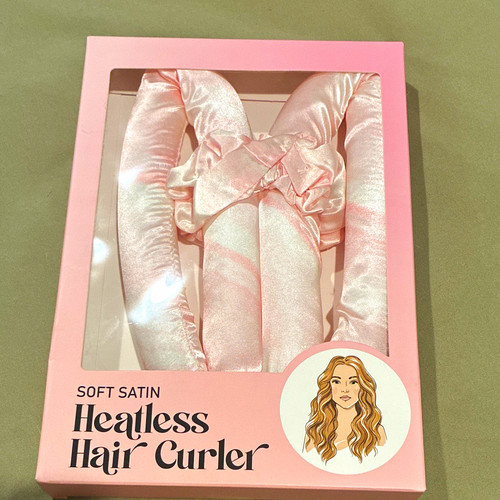 Satin heatless hair curler - heatless,