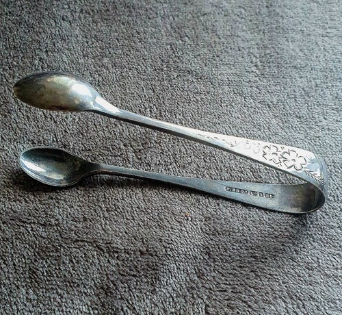 Vintage silver plated sugar - vintage,