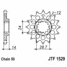 Front Sprocket 16 Tooth Pitch