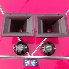 Compression horn-tweeters