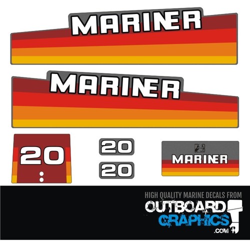 Mariner 20hp rainbow outboard