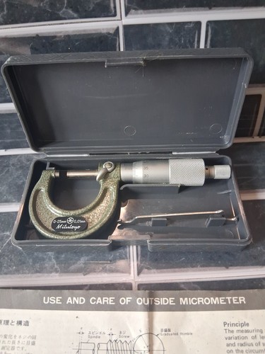 Mitutoyo outside micrometer - mitutoyo,