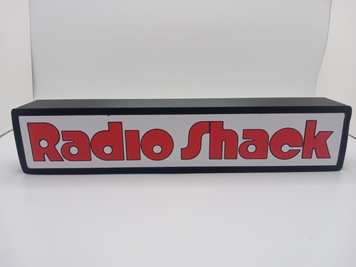 Retro radio shack logo - radio,