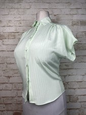 Vintage Mint Green Silky