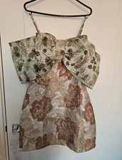 Oasis Bow Contrast Jacquard