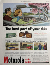 1951 Motorola Auto Radio Best