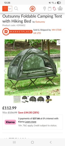 Outsunny foldable camping tent - camping,