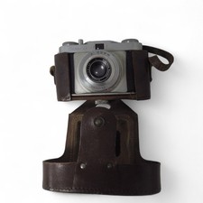 Wirgin Edixa Vintage 35mm Film Camera with Leather Bag Untested Preloved