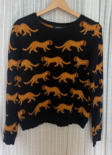 Monki black tiger print - monki,