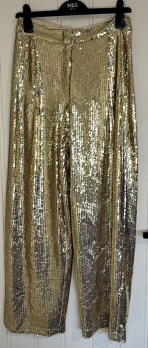 Marks and spencer sequin wide - and,