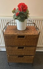 VINTAGE BLACK METAL FRAMED