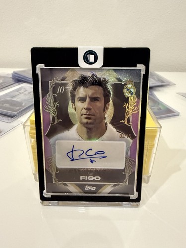 Luis figo topps los - figo,