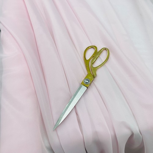 Plain voile fabric curtain - fabric,