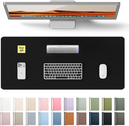 Ysagi leather desk mat large - leather, mat,