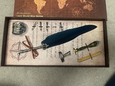 1502 World Map Series Feather Pen Set