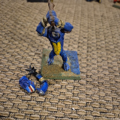 Warhammer kroxigor metal model - metal,