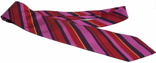 Tie purple pink red - purple,