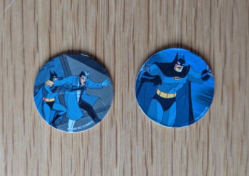 Batman pog cap tazo - 2x,