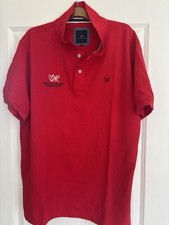 Men's Red Polo Shirt Crew