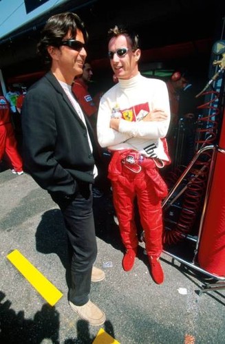 Eddie irvine ferrari f399 - irvine, with