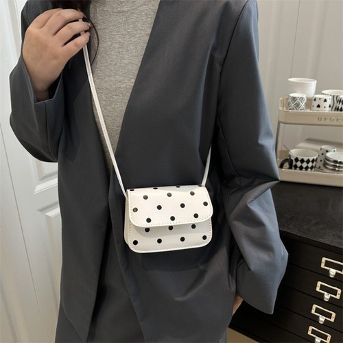 Polka dot print crossbody - dot, bag