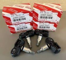 4X TPMS Genuine 42607-33021 OEM PMV-107J For Lexus Scion Tire Pressure Sensor