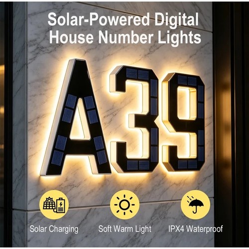 Led solar house - led,