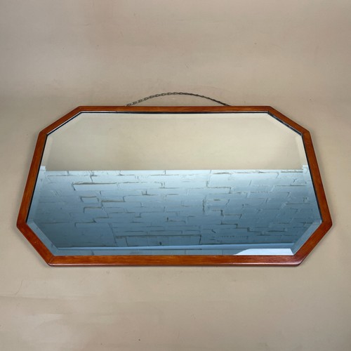 Art deco wall mirror - deco, octagon