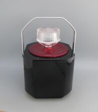 BOC Sparklets Vintage/Retro Ice Bucket Black & Red - Bars Mancave Drinks IB/1