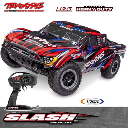 Traxxas trx58334 red slash - traxxas, trx58334-4-red