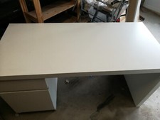 Ikea Malm desk white with
