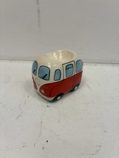 VW Camper Van Egg Cup Red