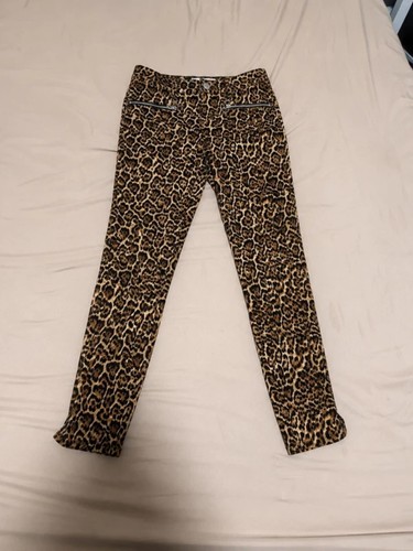 Zara leopard print skinny - zara,