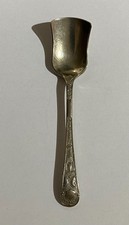 Vintage Nickel Silver Sugar Spoon ?
