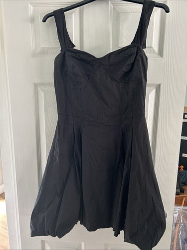 Black dress firetrap - black, size