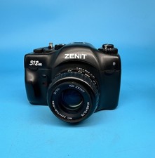 Zenit 312m 35mm SLR Camera & Zenitar 2/50mm M2s Lens - Mechanically Working