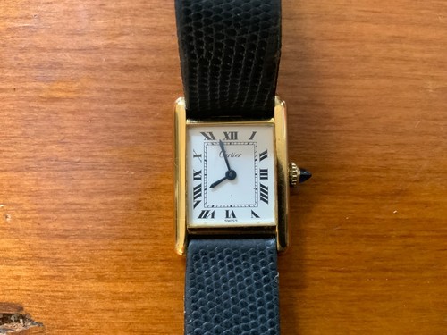 Vintage cartier tank 18k - cartier,
