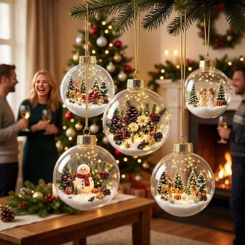 New light christmas bauble - light,