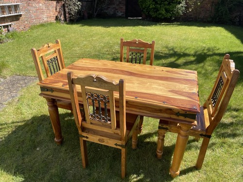 Solid wood table - wood, and
