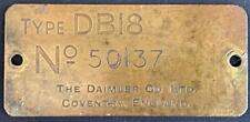 DAIMLER DB18 BODY NO 50137