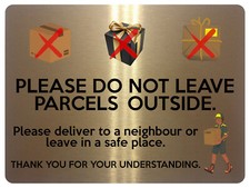 2328 Do Not Leave Parcels