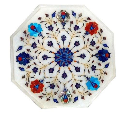 White marble table top - marble,