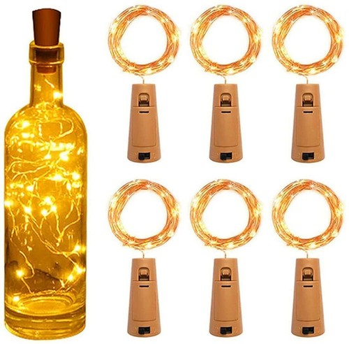 Led cork light copper - led,