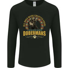 A Dobermans Dog Mens Long Sleeve T-Shirt
