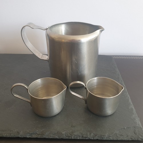 Vintage stainless steel milk - vintage,