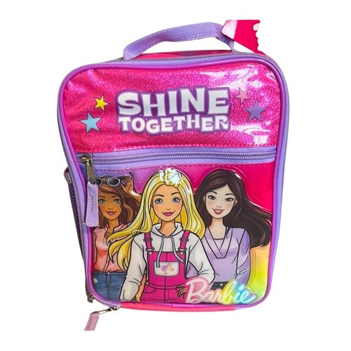 Barbie glittery pink and - glittery,